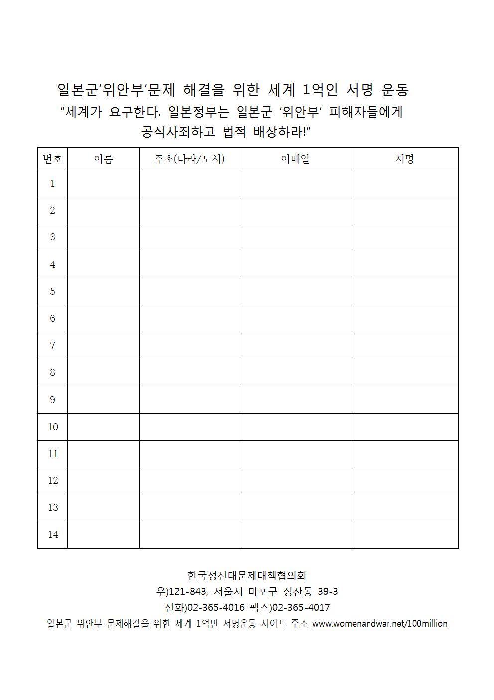일본군‘위안부’문제 해결을 위한 세계 1억인 서명 운동001.jpg